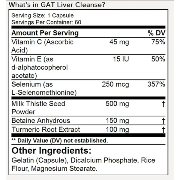 Gat Sport Liver Cleanse - Image 3