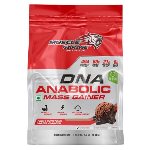 Muscle Garage DNA Anabolic Mass Gainer - choco caramel - Image 1
